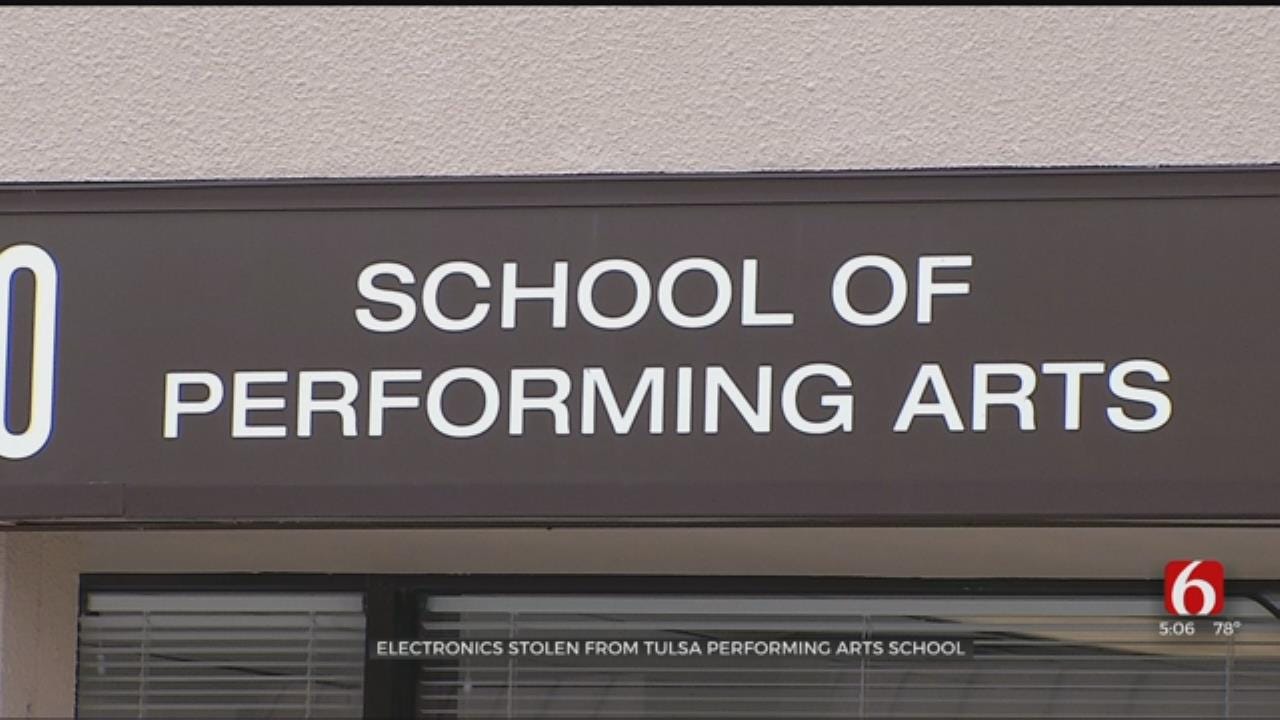Electronics Stolen From Tulsa Performing Arts School