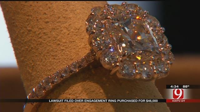 Oklahoma Couple Fights Over $46K Engagement Ring