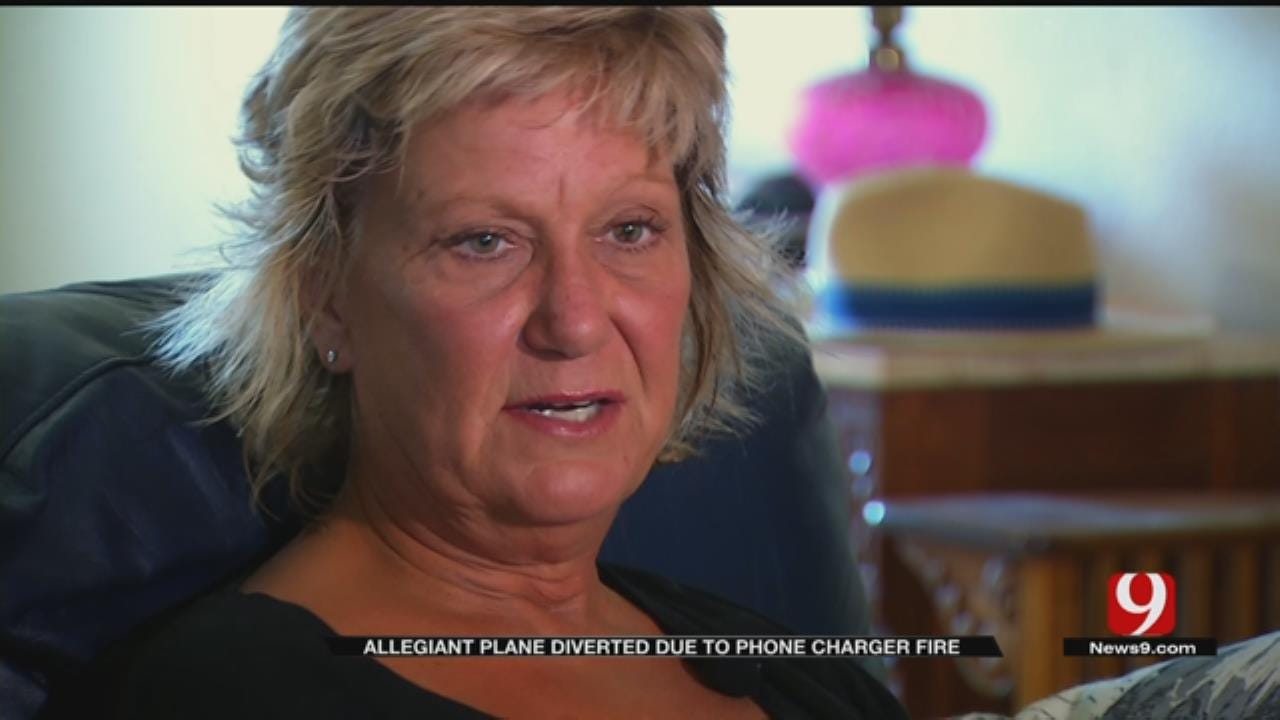 Moore Woman Says She Was Pressured To Delete Video Of Airplane Fire