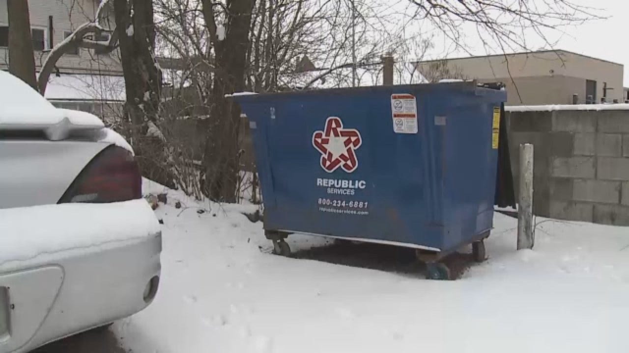 Man Arrested After Frozen Dog Found In Dumpster