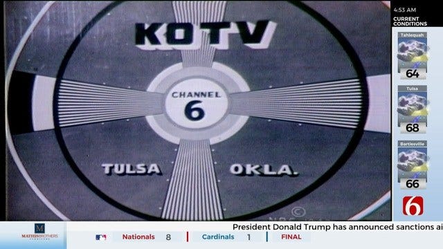 Tuesday Marks 70 Years Since TV Came To Tulsa