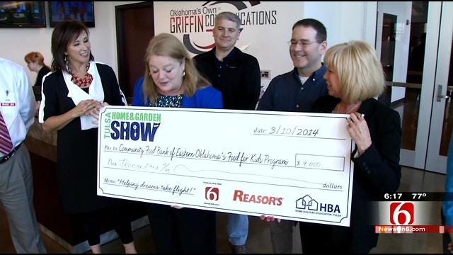 Tulsa's Food For Kids Receive $10,000 Donation