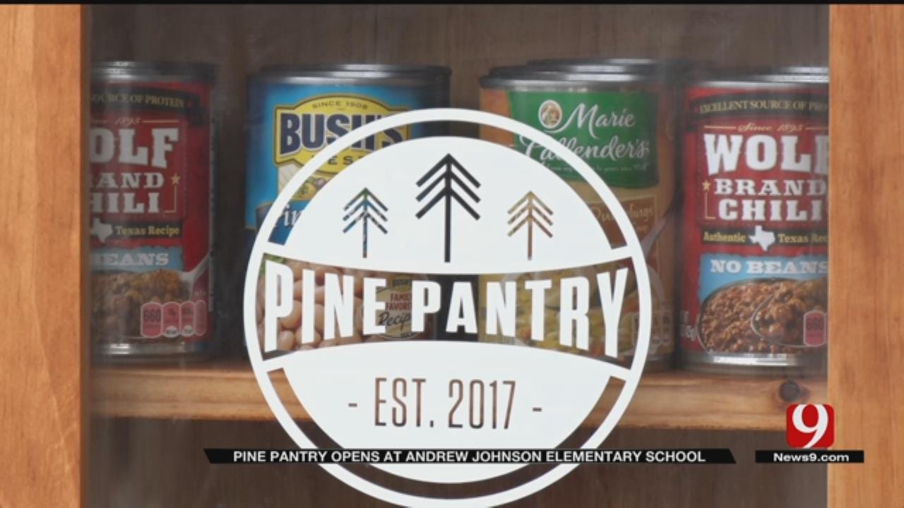 Andrew Johnson Elementary School Opens Pine Pantry For Community