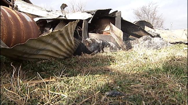 Auction House Owner Suspects Arson In Destruction Of Vinita Barn