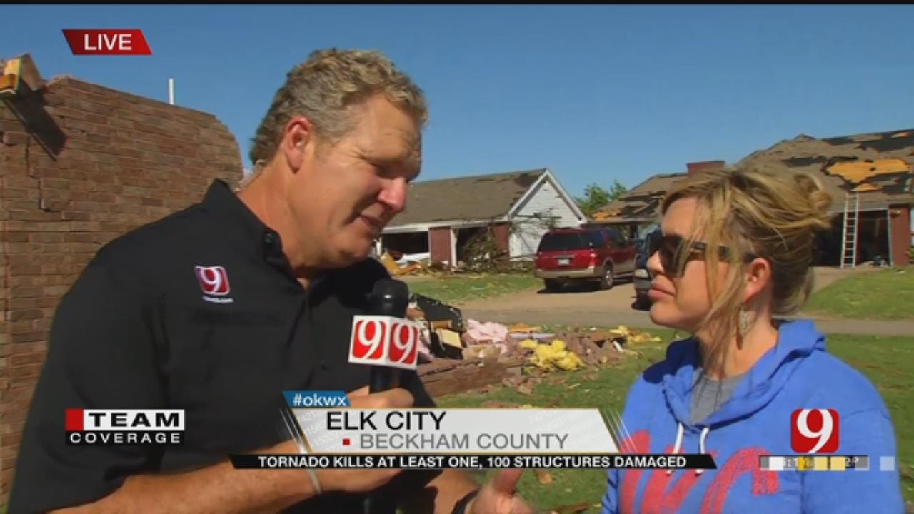 Kelly Ogle Talks To Family Who Barely Escaped Tornado