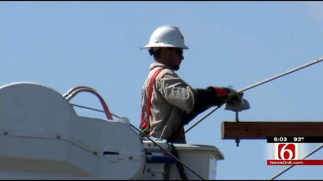 Number Of PSO Customers Still Without Power In Bartlesville Decreasing