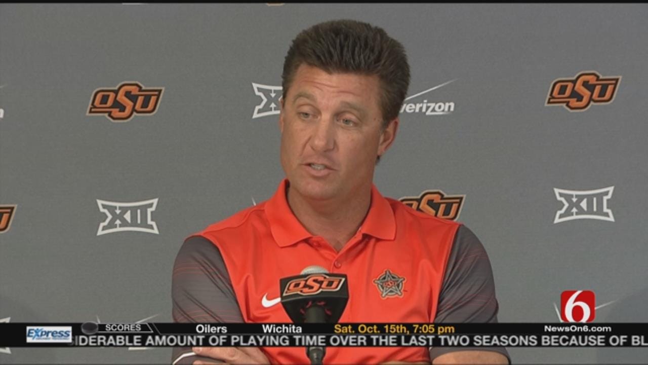 OSU Football: Gundy Previews Upcoming Game Against Pittsburgh