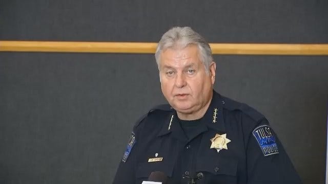 Tulsa Chief Of Police Gives Update On Search For Sexual Assault Suspect