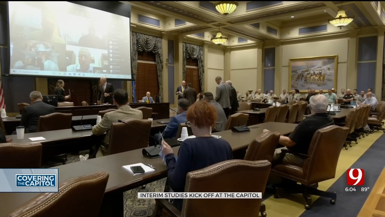 Oklahoma Lawmakers Study Public Safety Concerns During Interim