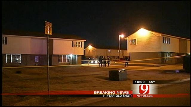 11-Year-Old Boy Shot At NE OKC Apartment Complex