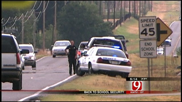 Police Enforce Little Axe School Zones