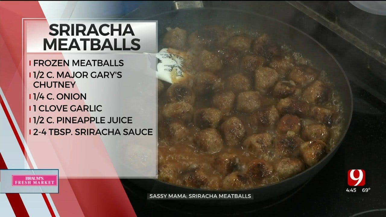 Sriracha Meatballs
