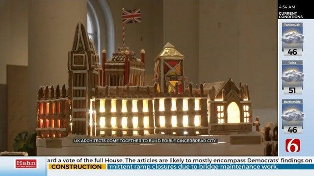 UK Architects Create Edible Gingerbread City