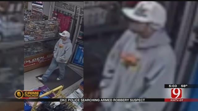 Caught On Camera: Armed Suspect Holds Up Teenager At SW OKC Store