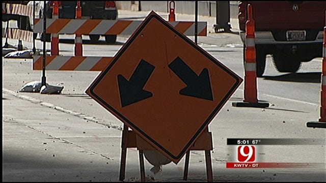 Road Construction Downtown Fuels Frustration
