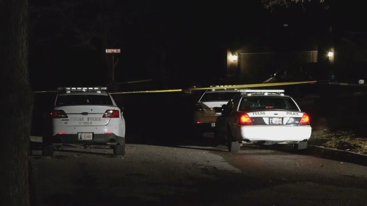 Video From Scene Of Tulsa Double Shooting