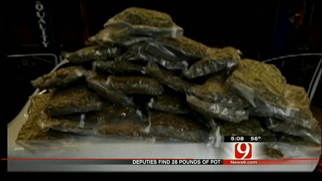Routine Traffic Stop Leads To Large Drug Bust In Canadian County