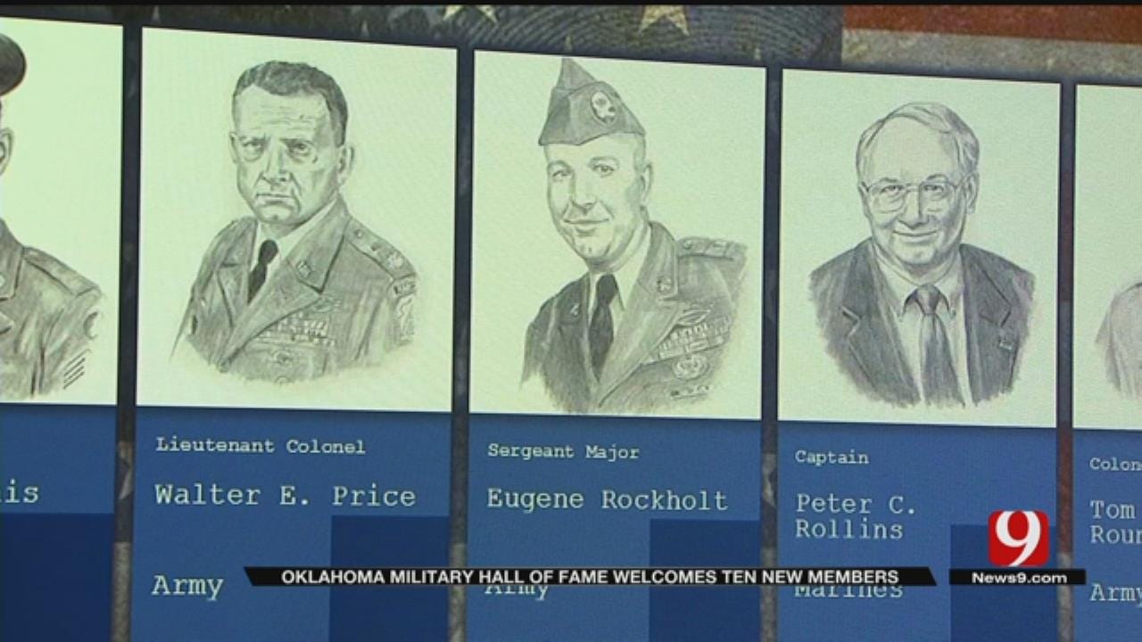 10 Oklahomans Documented In Oklahoma Military Hall Of Fame