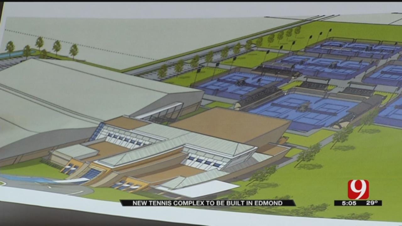 $14M Tennis Complex To Be Built In Edmond