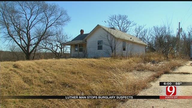 Luther Homeowner Holds Thieves At Gunpoint Until Deputies Arrive