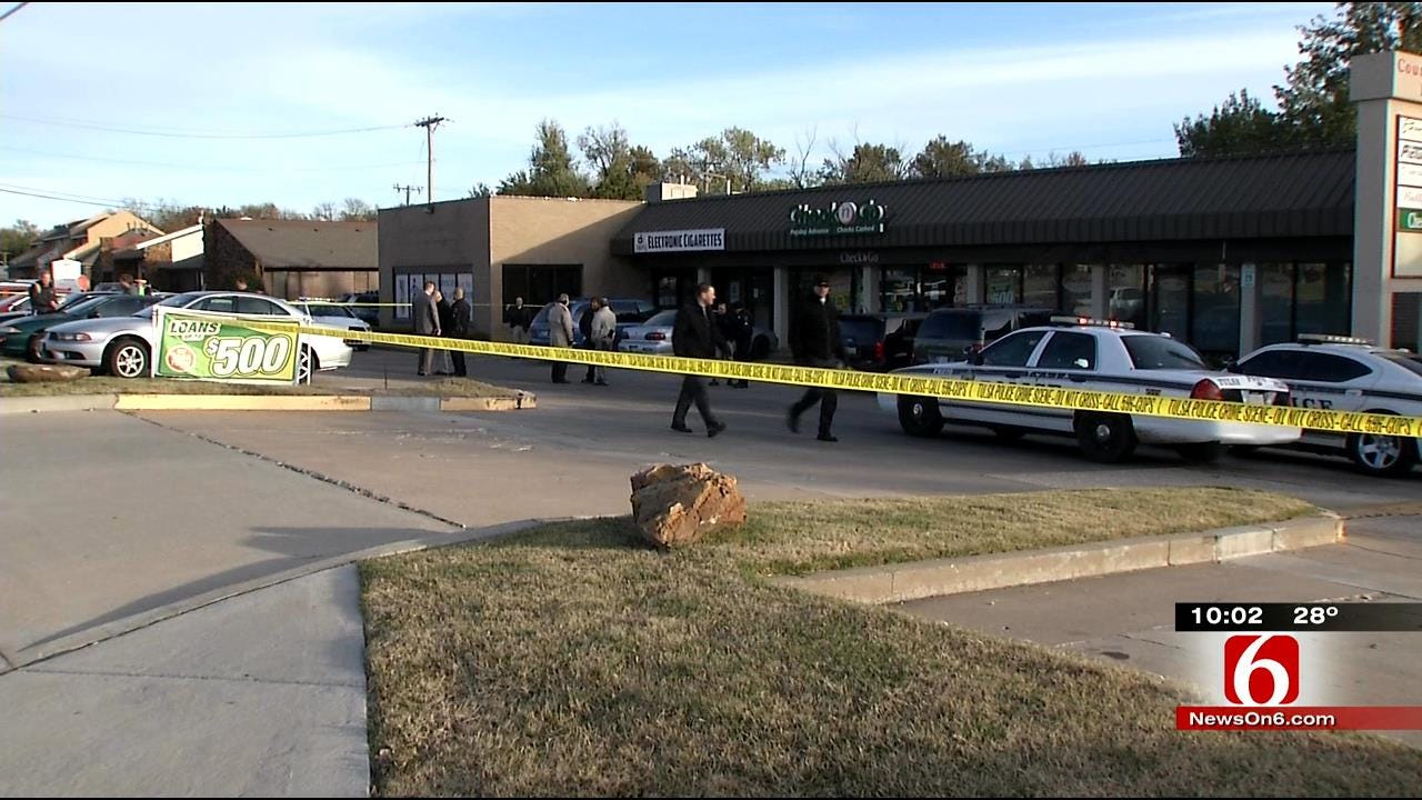Tulsa Robbery, Officer-Involved Shooting Leave Nearby Families Huddled For Safety