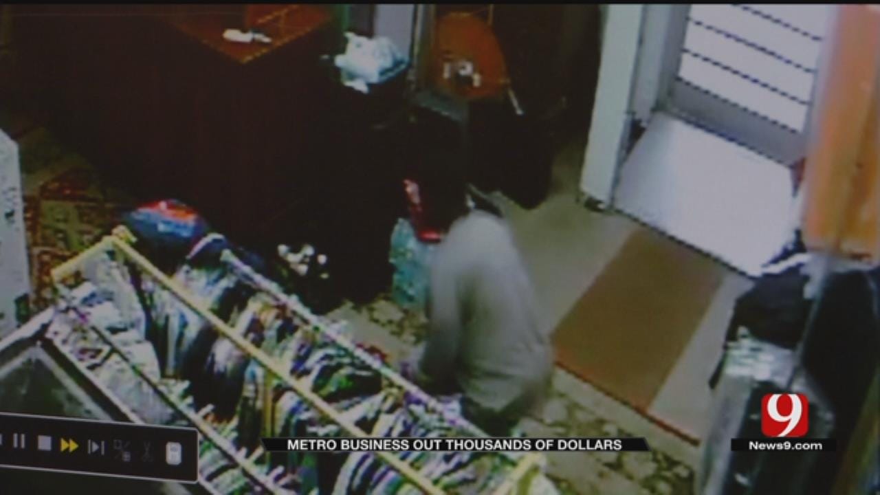 Caught On Camera: Suspect Breaks Into Downtown Business