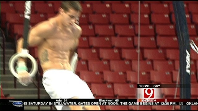 OU Men's Gymnastics Competes For National Title In Norman