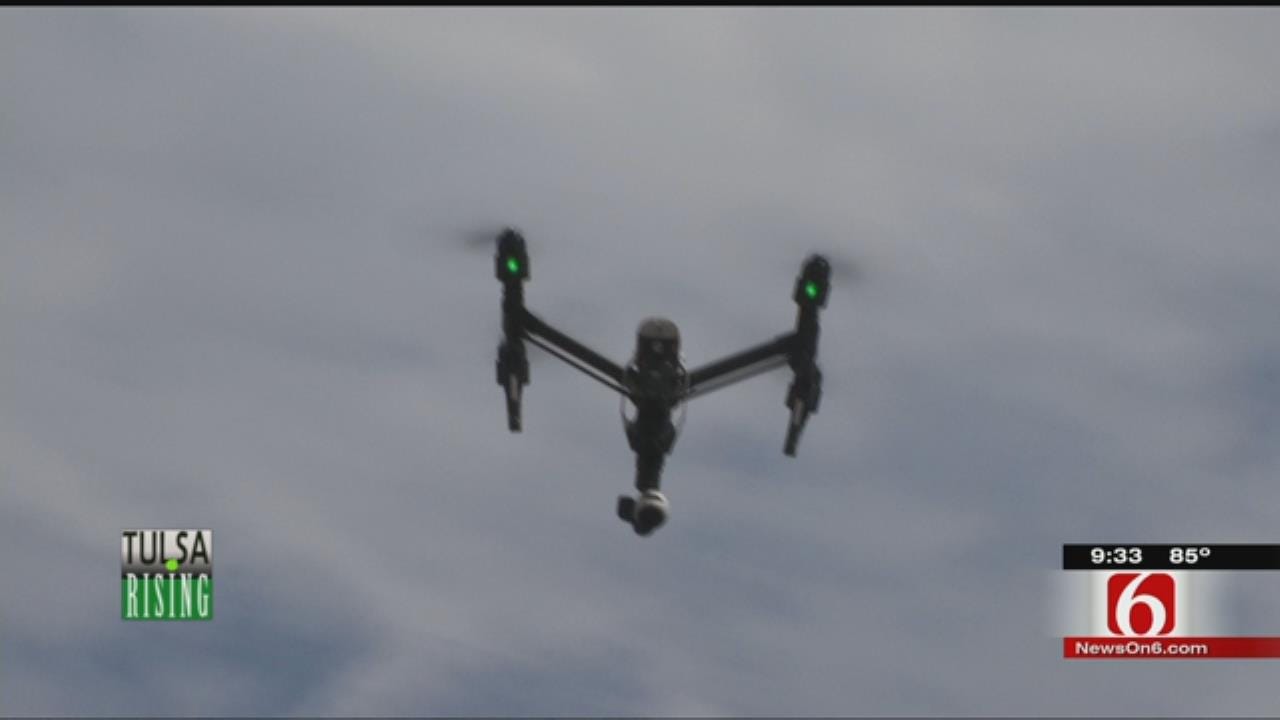 Filmmakers, Developer Use Drone To Showcase Tulsa