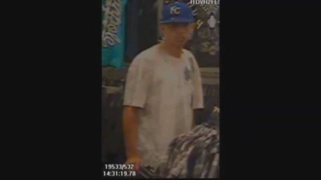 WEB EXTRA: Suspect Caught On Camera Trying To Steal From OKC Sears