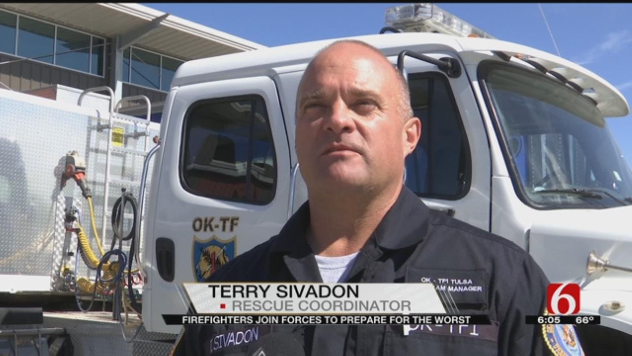 Tulsa First Responders Prepare For Natural Disasters With Search And Rescue Training