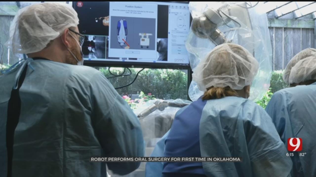 Robot Performs Oral Surgery For First Time In Oklahoma