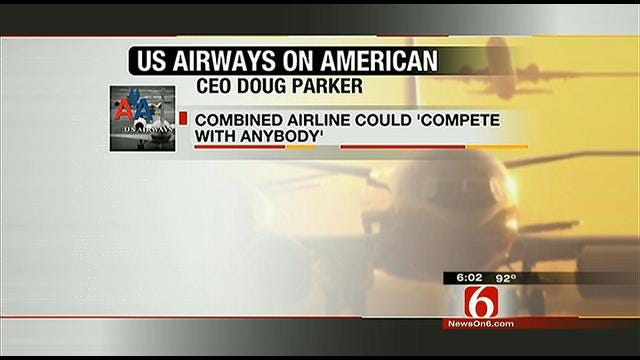 US Airways CEO Says Merger Is American Airlines' Best Option