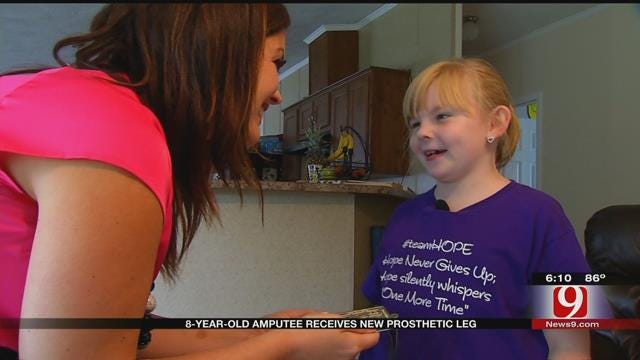 Bethel Acres Girl, 8, To Receive New Prosthetic For Running