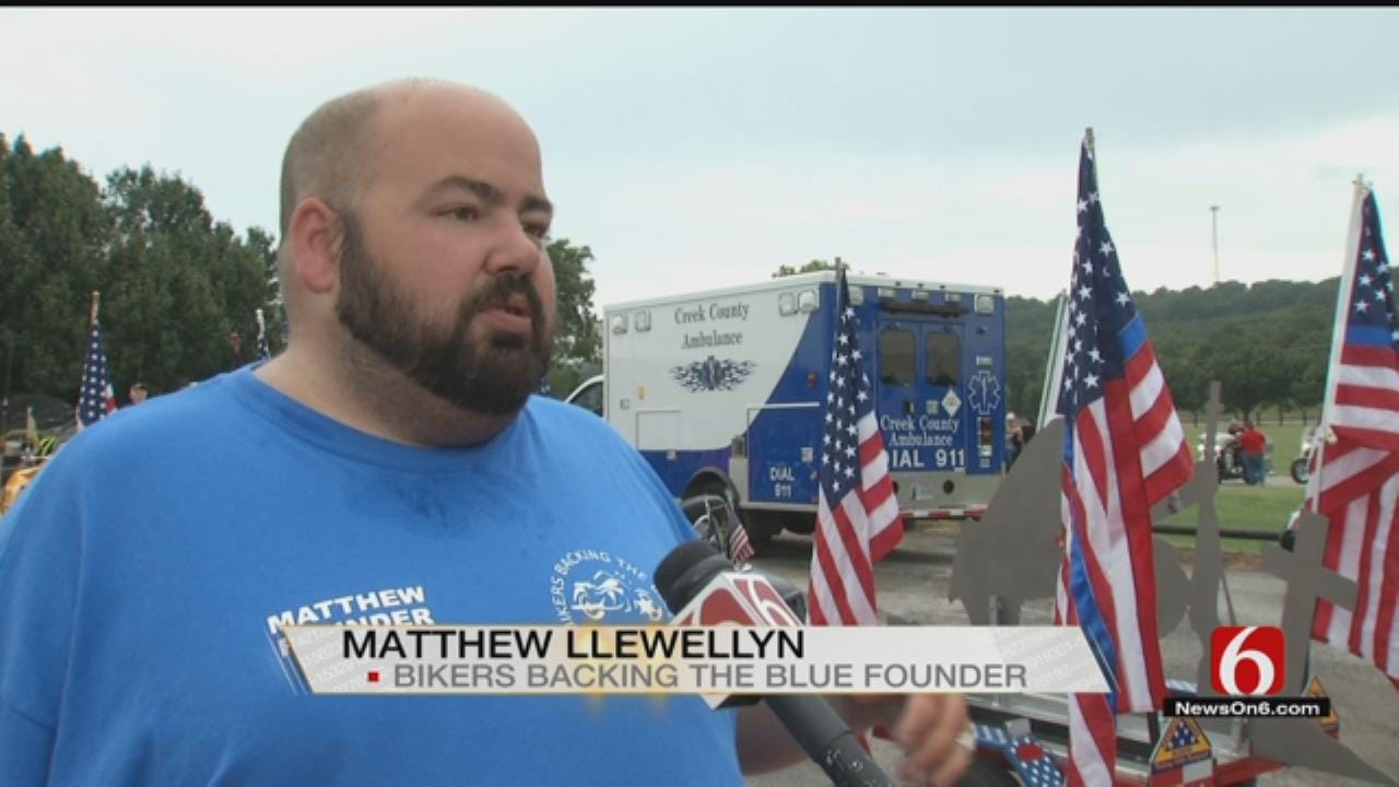 Northeast Oklahoma Bikers Raise Over $16K For Families Of Fallen Officers