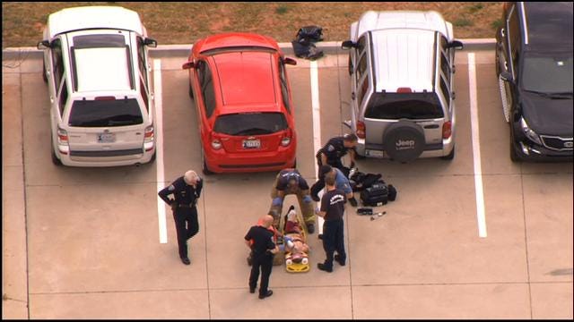 WEB EXTRA: Edmond Police Catch Suspect After Brief Chase