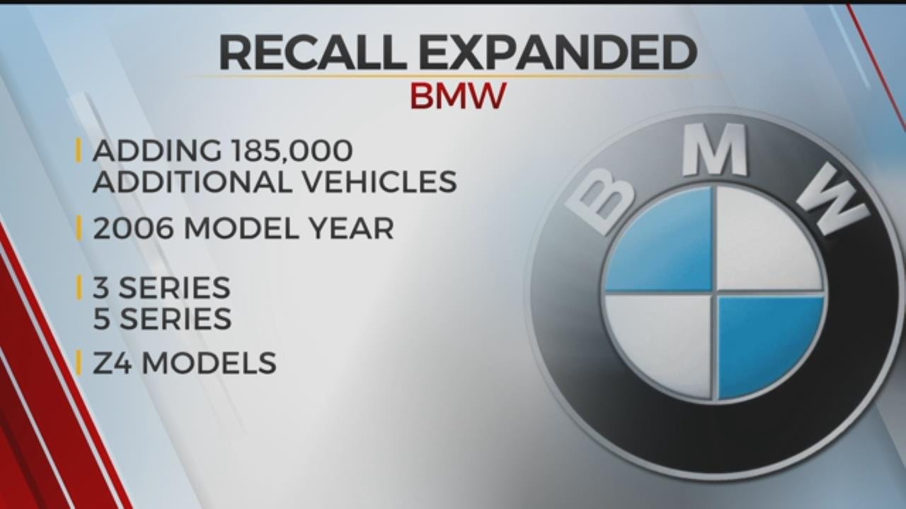 BMW Adds Nearly 185,000 Vehicles To Recall Over Fire Risk