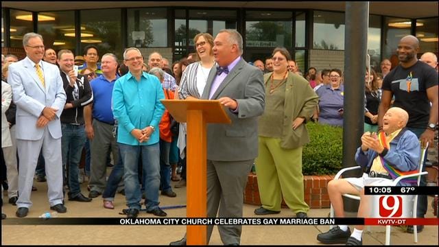 OKC Church Celebrates Gay Marriage Ban