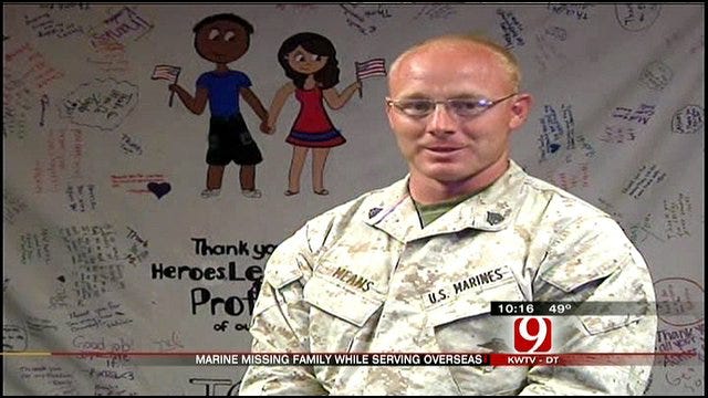 Oklahoma Marine's Family Sends Holiday Greetings