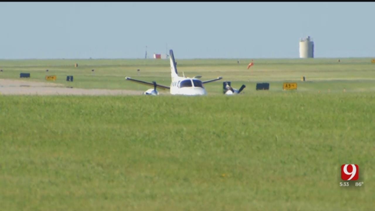 Crews Respond After Emergency Landing At Wiley Post Airport In OKC