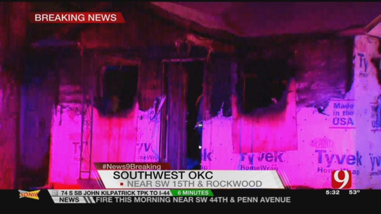 Crews Extinguish Vacant House Fire In SW OKC