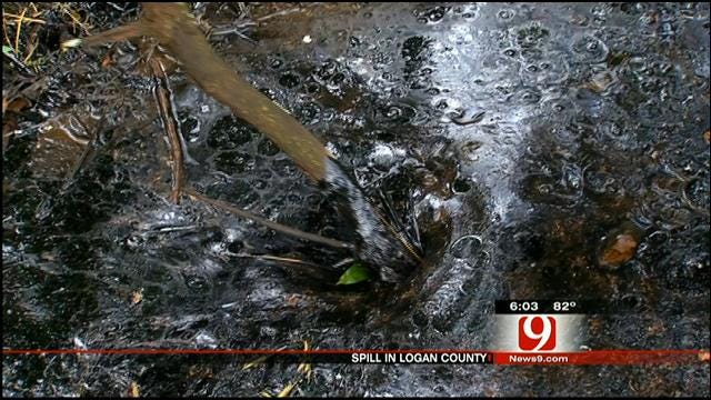 Logan County Residents Concerned About Tar-Like Spill On Land