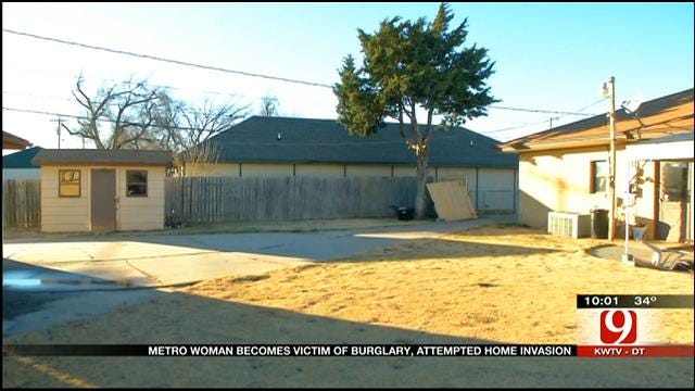 OKC Woman Victim Of Same-Day Burglary, Attempted Home Invasion
