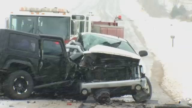 WEB EXTRA: Scenes From Highway 33 Fatality Wreck