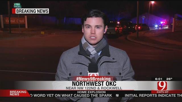 House Explodes, Forces Evacuations In NW OKC