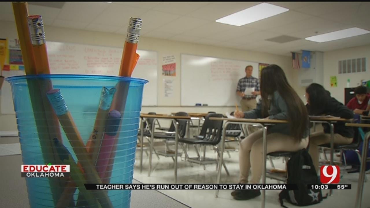 Teacher Of The Year Find Less Reasons To Stay In OK