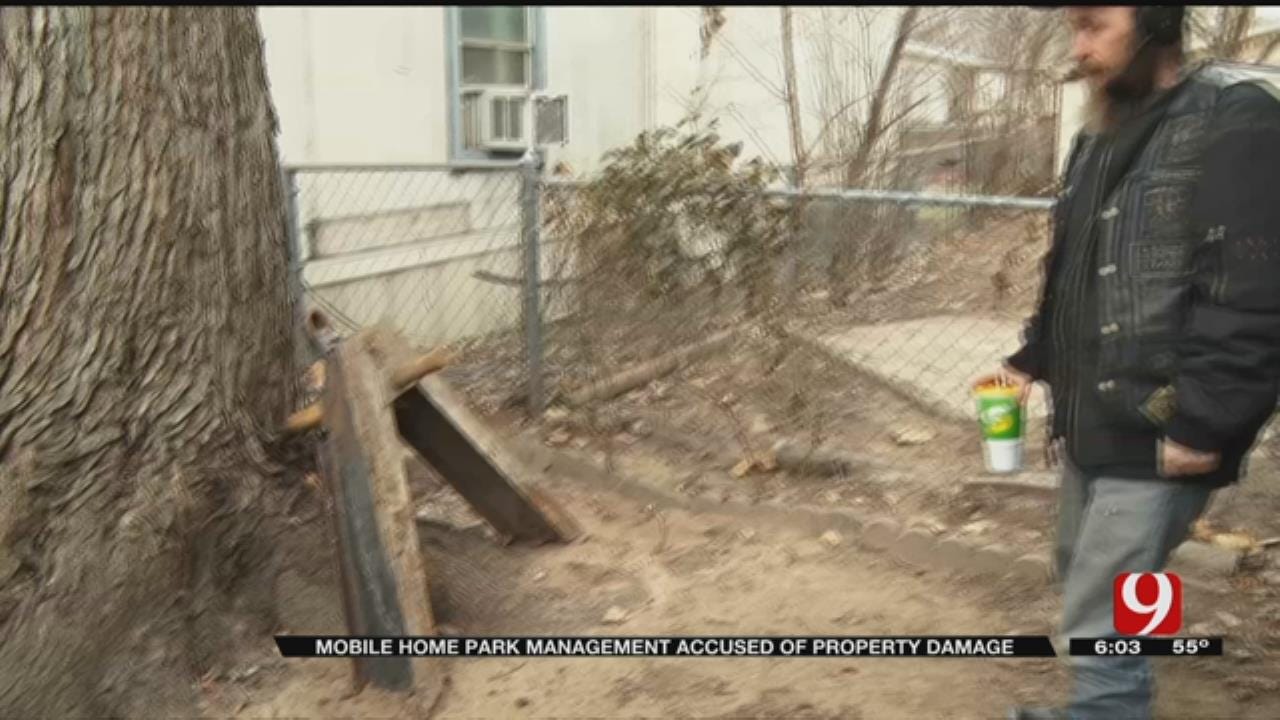 Residents Say Mobile Home Park Continues To Damage Property
