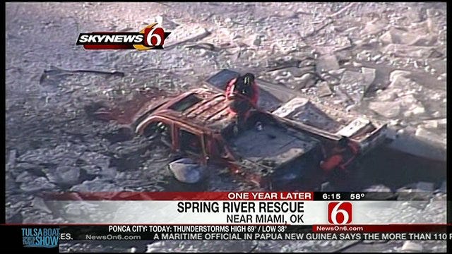 Looking Back, One Year Ago, Very Cold Spring River Rescue Near Miami