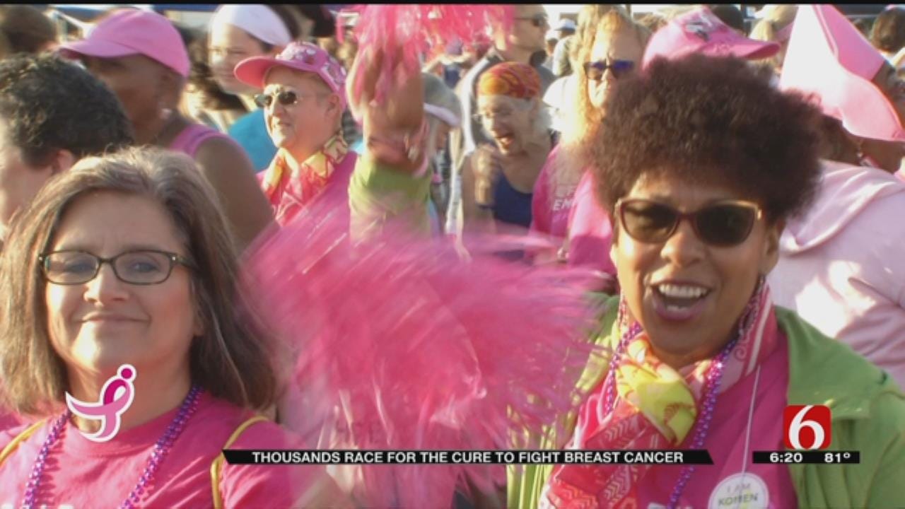 Sea Of Pink Takes On Breast Cancer At Race For The Cure