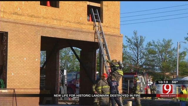 Tuttle Firefighters Undergo Training At Historic Landmark