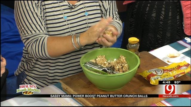 Power Boost Peanut Butter Crunch Balls